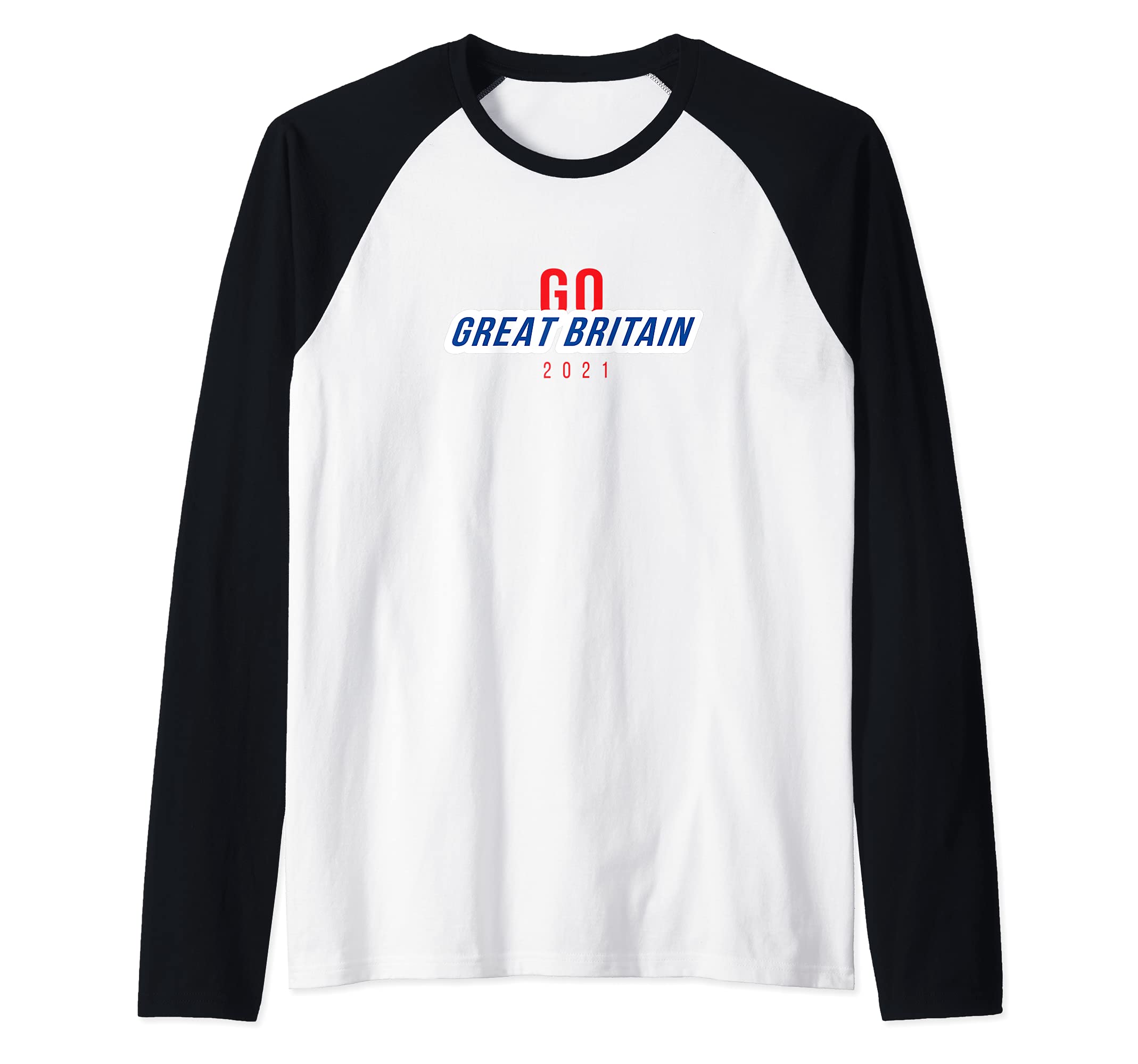 Flag United Kingdom Raglan Baseball Tee