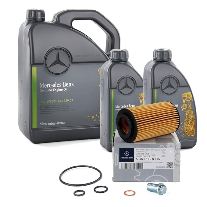 Orignal Mercedes-Benz Motoröl + Ölfilter