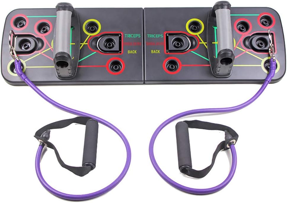 Elliot Jonah Push Up Board System, Body Building Exercise Tools Workout Push-up Stands, Portable Bracket Board System, for Men Women Home Fitness Training