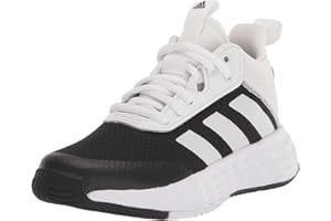 adidas Unisex-Kids Own The Game 2.0, Black/White/Black, 1