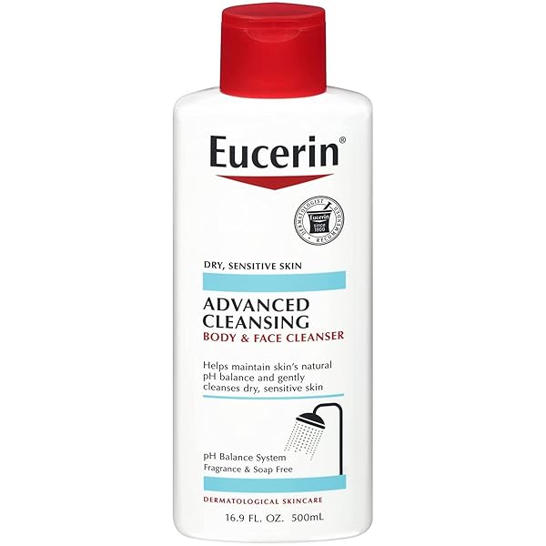 EUCERIN ADVANCED CLEANSING BODY & FACE CLEANSER 16.9...