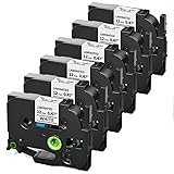 Oozmas Replace for Brother Label Maker Tape PT-D210