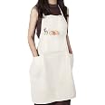 thumbnail interactive-video image 1 of Acopa Hazleton Black Heavy Weight Canvas Cross-Back Bib Apron With 3 Pockets - 29" X 26 1/2" | Acopa 1 of 9