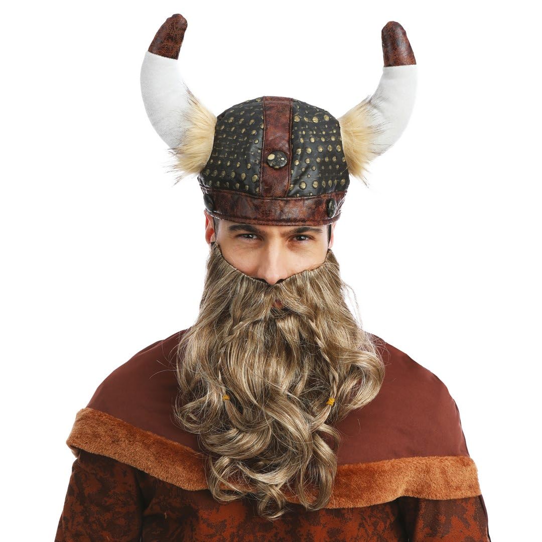 P'tit Clown - 23291 | Adult Viking Beard - Luxury - The perfect accessory for an authentic costume
