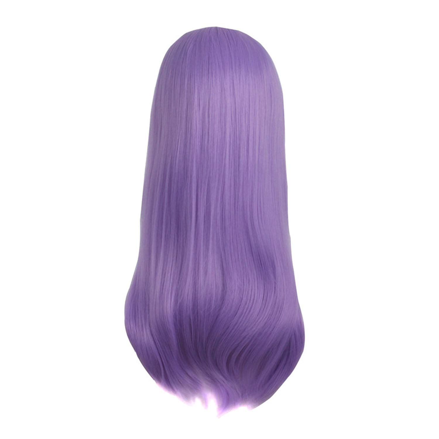 Amazon Com Whn Wigs 24 Pink White Black Blue Wigs Long Straight