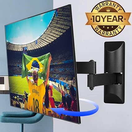 Aeromount Tilt Lcd 146 Tv Wall Mount Max Vesa 200mm X 100mm Tv Bracket Adjustable Telescoping And Rotating Flat Screen Tv For Most 26inch 42inch