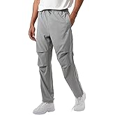 maamgic Men’s Sweatpants Joggers with Zipper Pockets, 4-Way Stretch Quick Dry Lightweight Athletic Hiking Pants