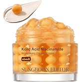 SUNGBOON EDITOR Kojic Acid Capsule Cream, Turmeric, Brightening, 1.69 fl.oz | Niacinamide, Glutathione, Hydrating Care, Dark Spot Care, Face &amp; Neck Cream, Dullness Care, Korean Skin Care