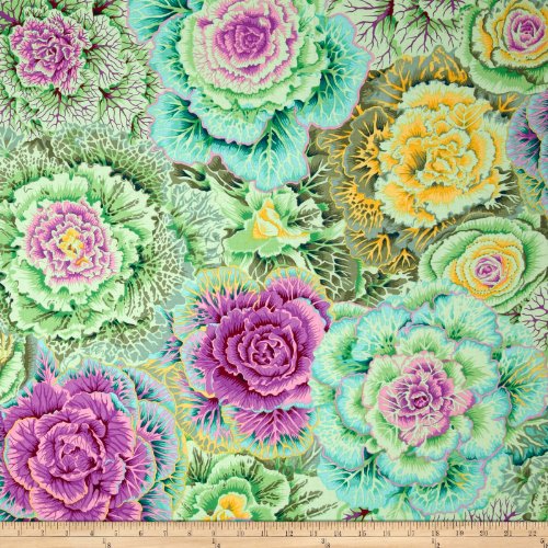 FreeSpirit Fabrics Kaffe Fassett Brassica Fabric by The Yard, Moss