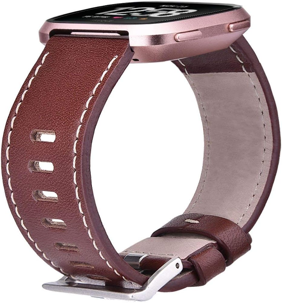 fitbit versa band leather