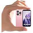 ZOKOE Small Intelligent 3G Unlocked Mobile Phone, with a 3-inch Screen, Dual SIM Dual Standby. It's a Portable Spare Phone, Suitable for Kids and Students. (Pink, 2GB + 16GB)