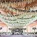 3.6 FT Wisteria Artificial Flowers Fake Hanging Wisteria Vine Ratta Silk Flowers for Home Wedding Party Decor, 24 Pieces