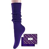 sockfun Slouch Scrunch Socks - Boot Socks Cotton Scrunchie Gifts Size 8-13 Women Girls