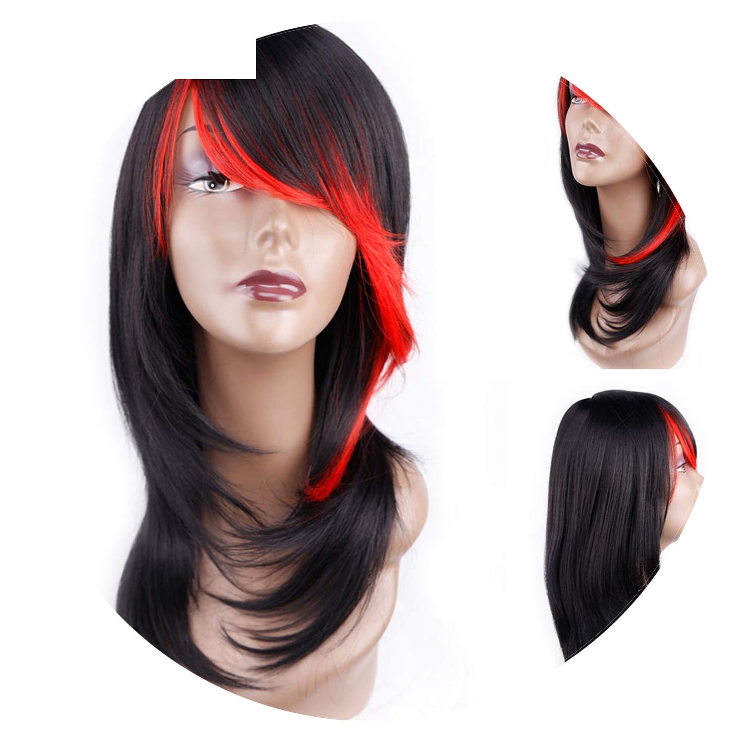 Amazon Com World Palm Medium Length Straight Synthetic Wig Women