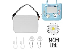 GLXPJU Accessories Set for Bogg Bag, Silicone Phone Holder for Bogg Bag, Charms for Bogg Bag, Compatible with Various Bogg Bag Sizes