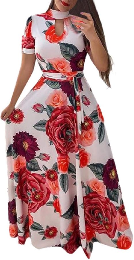 amazon plus size hawaiian dresses
