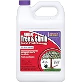 Bonide Annual Tree &amp; Shrub Insect Control with Systemaxx, 128 oz Concentrate, Year Long Protection and Insect Killer