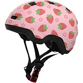 Toddler Helmet,Adjustable Lightweight Baby Infant Bike Helmet for 1-6 Year | CPSC,45-54cm,12 Vents,220g,Dial Fit,2 Washable Liners,with Dust Bag,PC+EPS,for Bike/Scooter/Tricycle