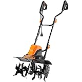 LawnMaster TE1318W1 Corded Electric Tiller 13.5-Amp 18-Inch