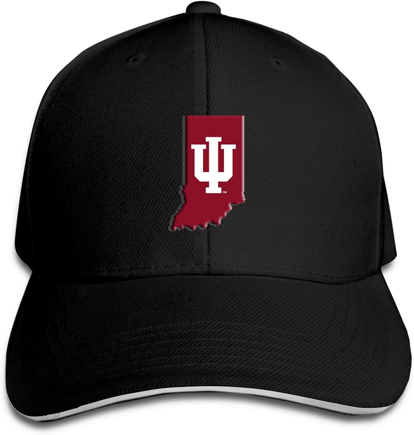 Indiana University Bloomington Logo Unisex Adult Baseball