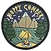 O'Houlihans - Happy Camper Patch - Adventure Travel Hiking Camping Patch - Iron on Patch