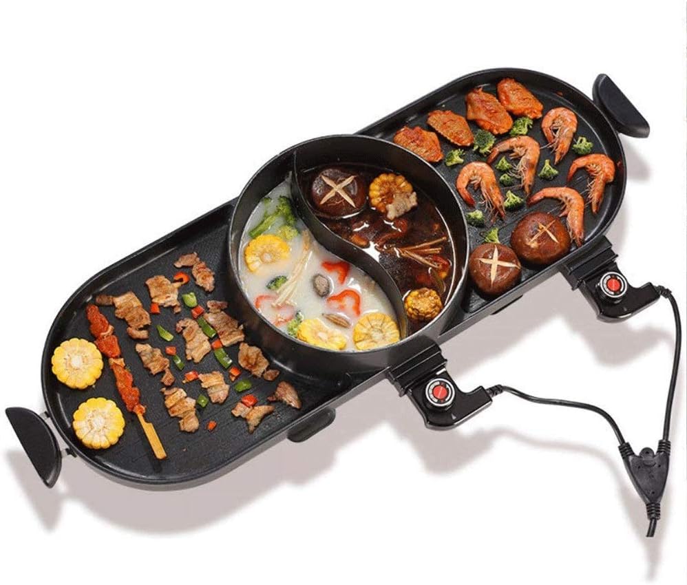 Review NILINMA Grilled electric grill Electric Raclette Grill with