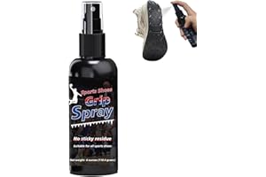 DINGSEN Sports Shoe Grip Spray, 4oz Waterproof Basketball Shoe Grip Spray, Grip Spray for Basketball Shoes Bottom for Improve