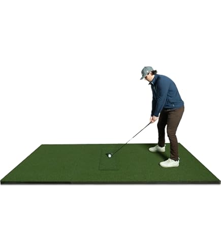 best hitting strip for golf simulator