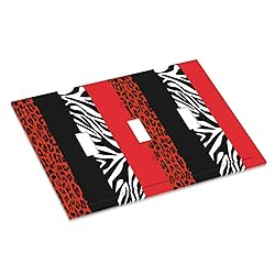Romantic Women Girl Lady Red Black White Zebra