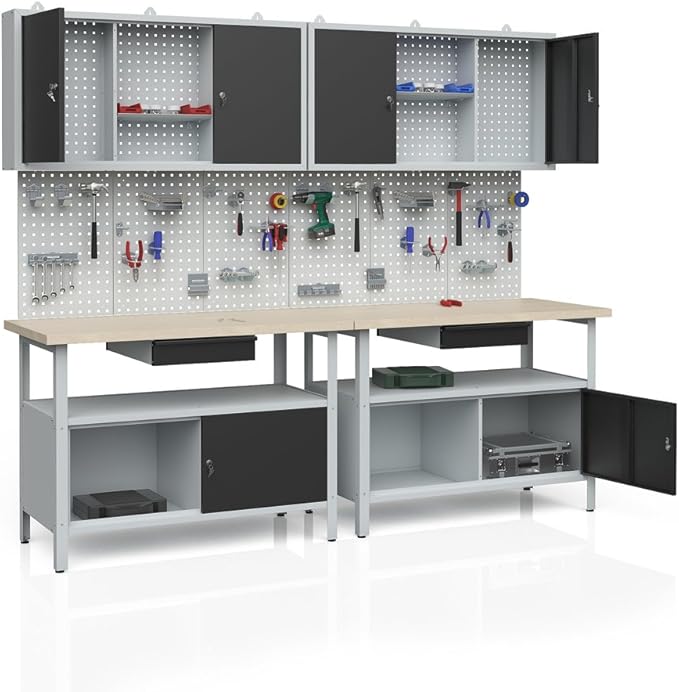 equipment workbench tool perforated tool panel hanging