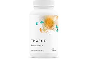 THORNE - Prenatal DHA - 650 mg DHA and 200 mg of EPA - Supports Baby’s Brain & Nervous System Development from Pregnancy to Nursing* - 30 Servings