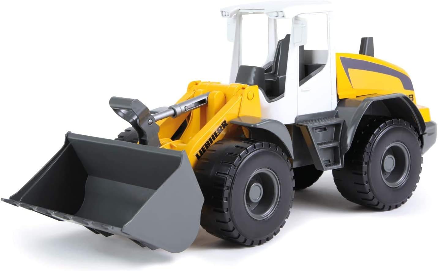 Lena Worxx Liebherr L538 Litronic Wheel Loader, 48 cm, Realistic Construction Site Vehicle