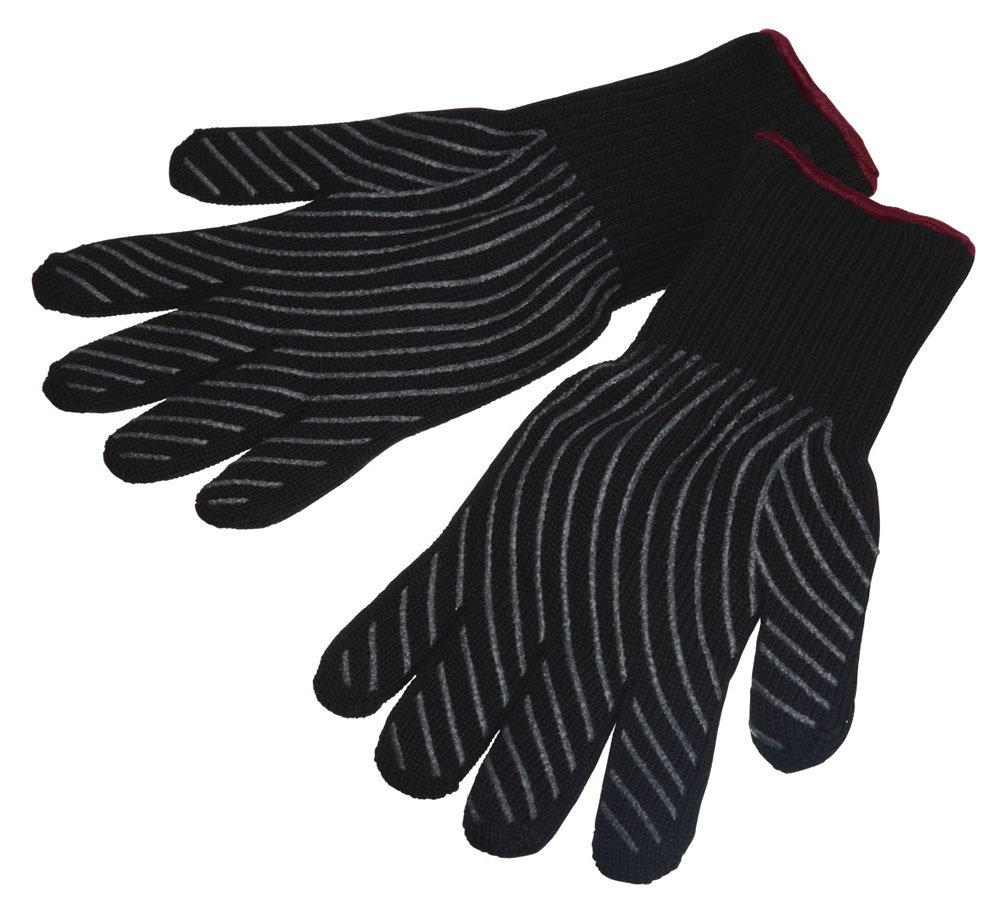 MasterClass Professional Heat-Resistant Safety Oven Gloves - Black