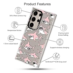 MOSNOVO for Galaxy S24 Ultra Case, [Buffertech 6.6