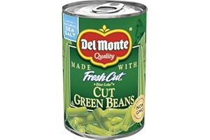 Del Monte Fresh Cut Green Beans, 14 oz Can (Pack of 12)