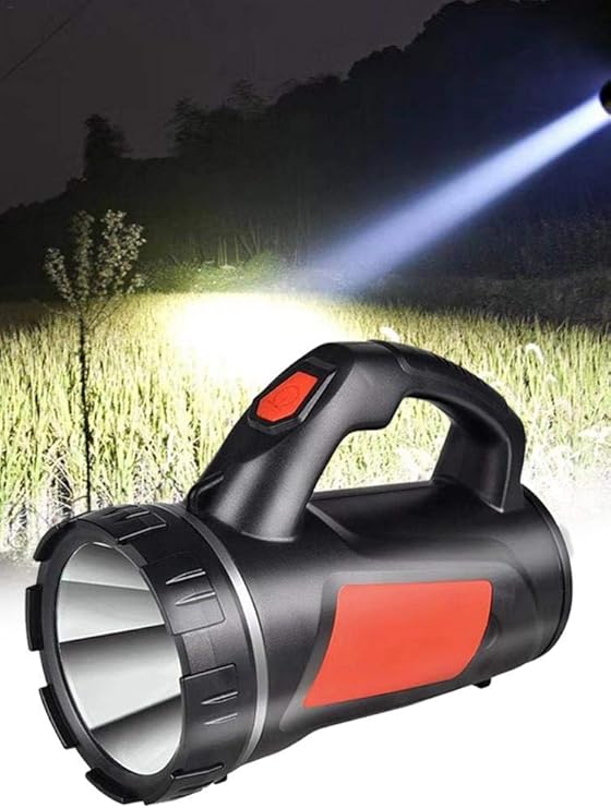 Multifunctional USB Rechargeable Flashlight Portable Torch Searchlight For Camping Hunting