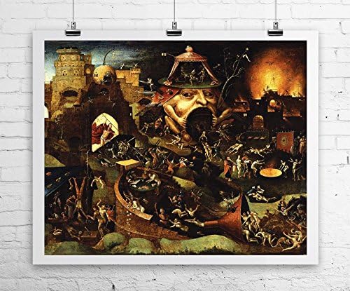 Amazon Com Christ In Limbo Hieronymus Bosch Fine Art Rolled