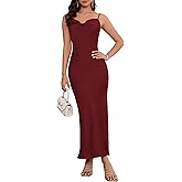 Women's 2025 Summer Satin Dress Spaghetti Strap Elegant Cowl Neck Midi Wedding Cocktail Evening Long Silk Slip Dresses
