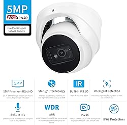 Dahua PoE Security Dome Surveillance IP Camera