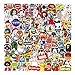 Sanmatic Sticker Pack 100 Pcs, Original Cartoon Character Sticker Pack for Party Supplie,Imagination Creating,Teaching,Bicycle Waterbottle Laptop Trunk Skateboard Personal Object Patches Stickers