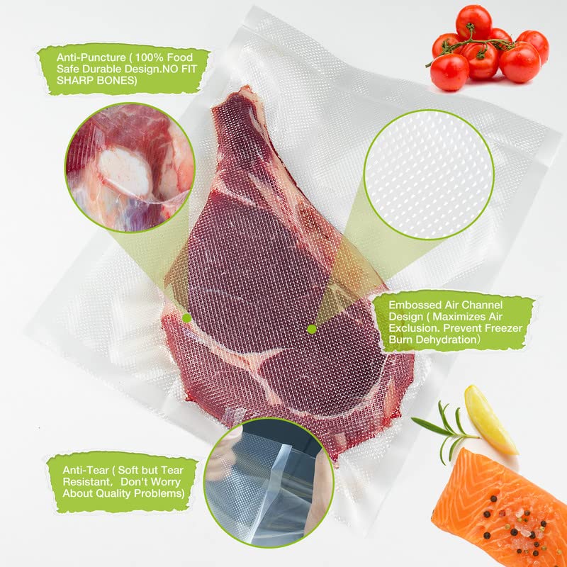 Vacuum Sealer Bags Food Rolls 6 Inch 8 Inch 11 Inch Food Vacuum