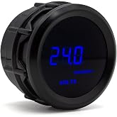 SINCO TECH Car Digital Gauge 52mm Blue LED Automobile Meter&hellip; (Voltage Gauge)