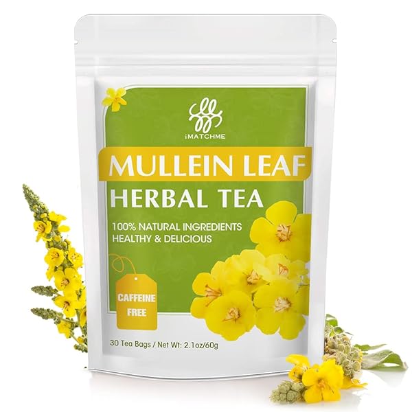 MULLEIN LEAF TEA – RESPIRATORY AND LUNG CLEANSE...