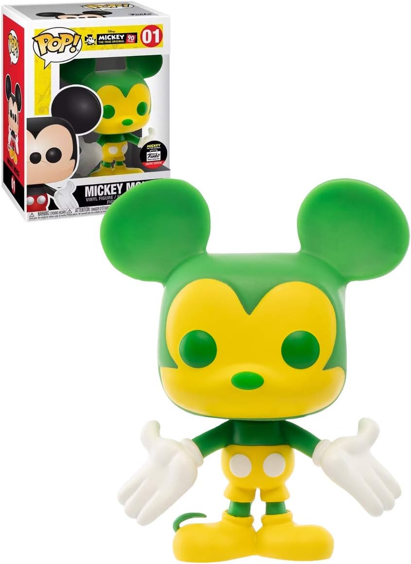 pink and purple mickey funko pop