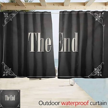 Amazon Com Wlkecgi Movie Theater Home Patio Outdoor Curtain The