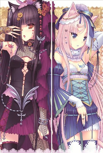 Mm Diy Custom Pillowcases Anime Nekopara Hugs Pillow Case Manga