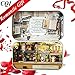 Miniature Dollhouse Kits, Romantic and Cute DIY House Kit Creative Room With Furniture and Cover - Happy Corner