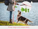 Taglory Dog Leads for Small Medium Dogs 2 cm Wide 180 cm Pink Reflective view 5
