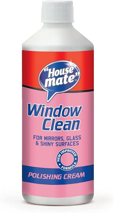 House Mate Window Clean 500ml Streak-Free Glass Cleaner Crystal Clear Windows