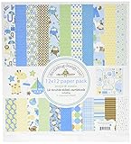 Doodlebug Snips and Snails Paper Pack, 12 by 12-Inch